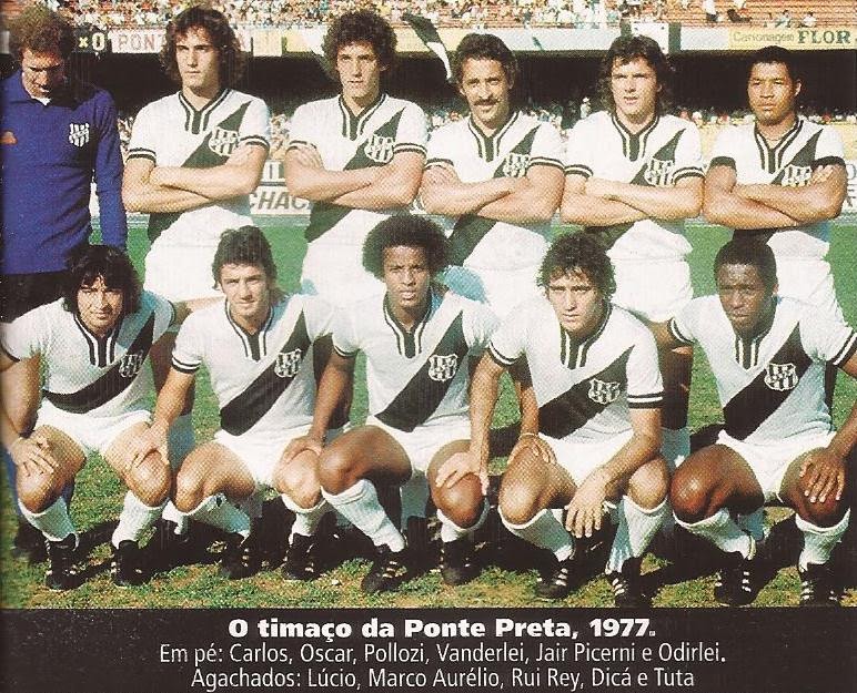 Ponte Preta: vice-campeã Paulista de 1977