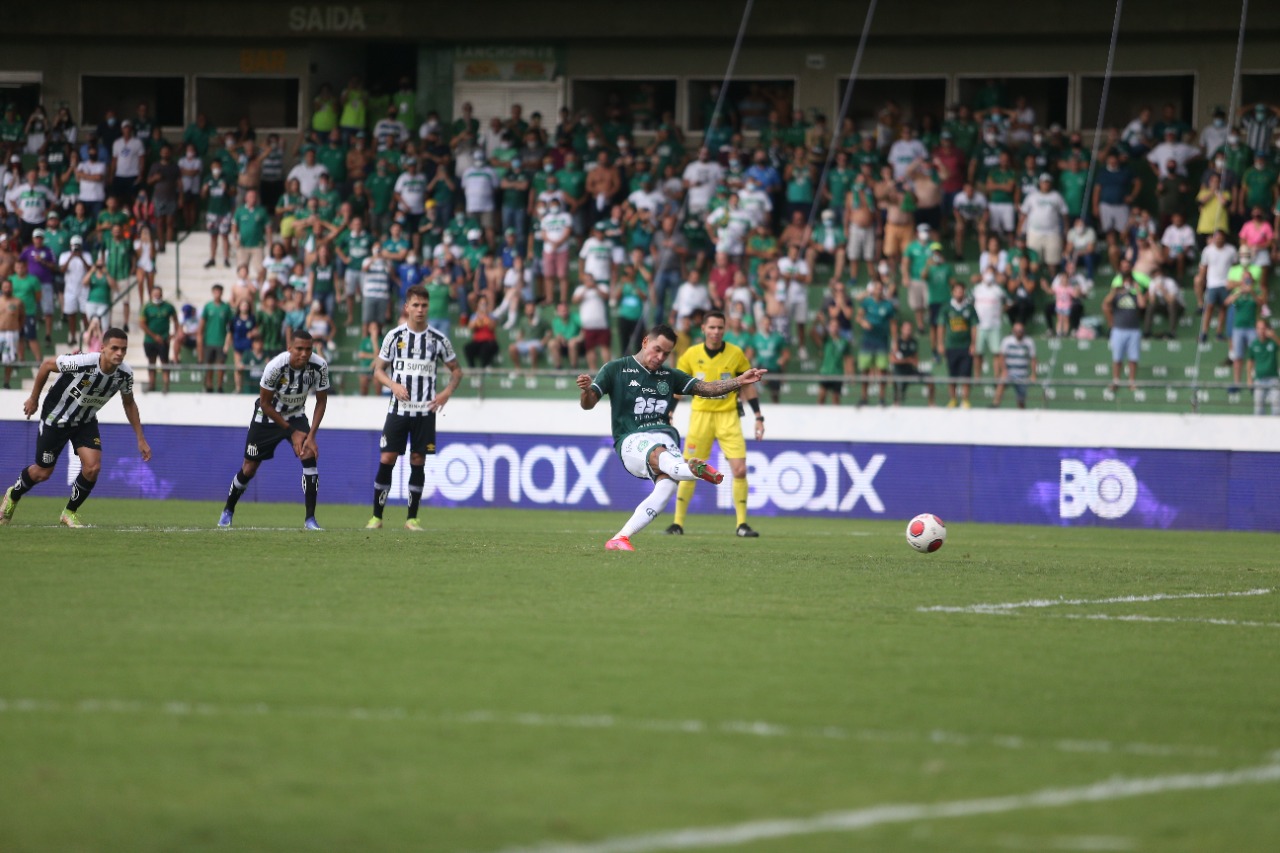 Na tarde dos goleiros, Guarani e Santos empatam no Brinco de Ouro