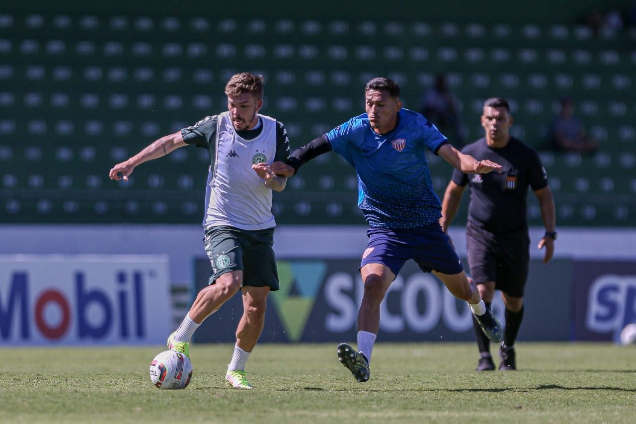 Guarani empata com o Mogi Mirim em jogo-treino no Brinco de Ouro