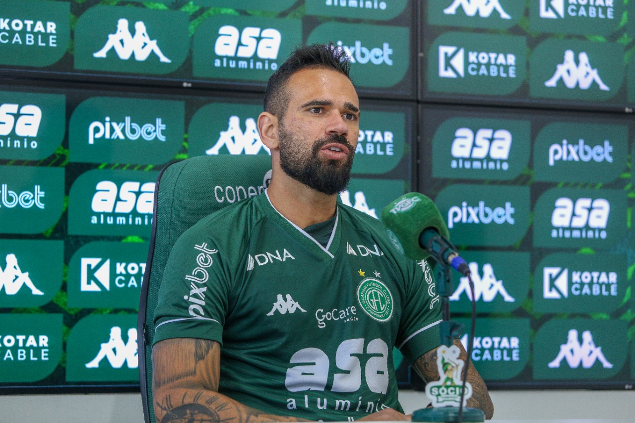 Aos 35, Castan garante motivação em defender o Guarani: ‘Quero mostrar que estou de volta’