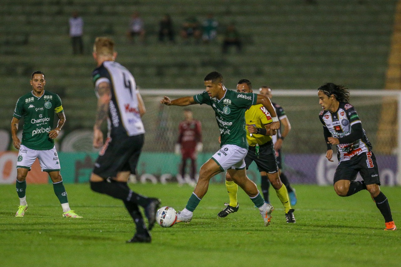 Guarani perde para o Operário e se mantém na última colocação da Série B