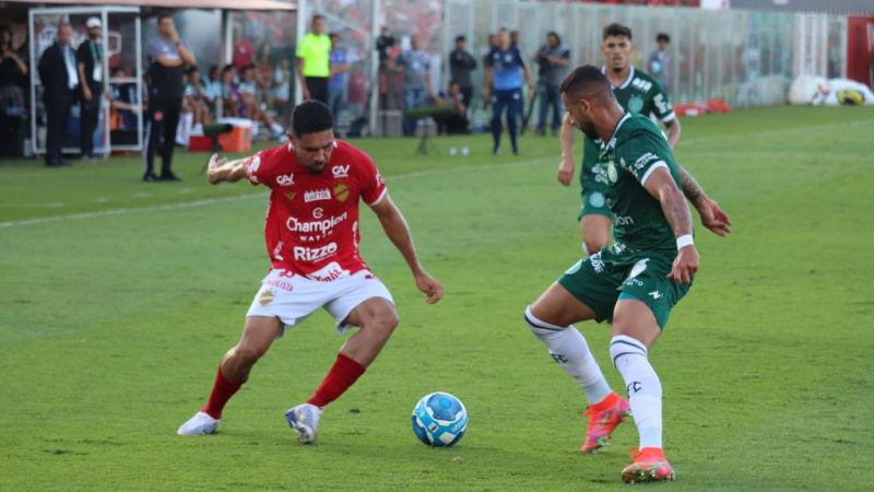 Vila Nova 0x0 Guarani: Bugre fica no empate sem gols e acumula seis jogos de jejum