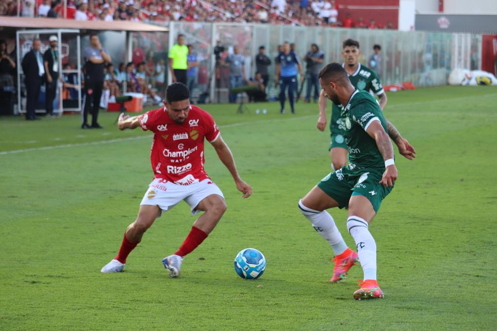 Vila Nova 0x0 Guarani: Bugre fica no empate sem gols e acumula seis jogos de jejum