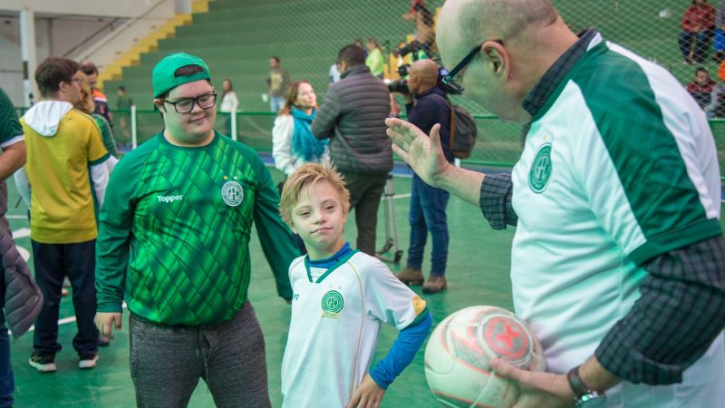 Guarani: clube marca golaço e abre inscrições para o programa de futsal Down