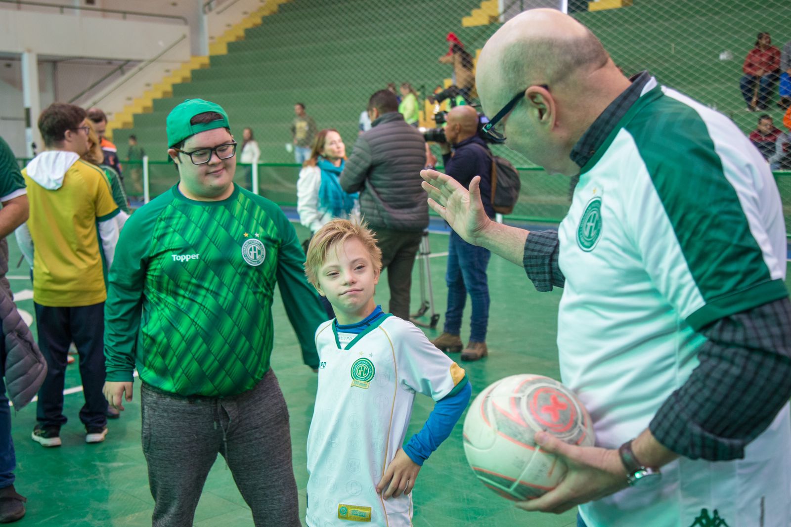 Guarani: clube marca golaço e abre inscrições para o programa de futsal Down