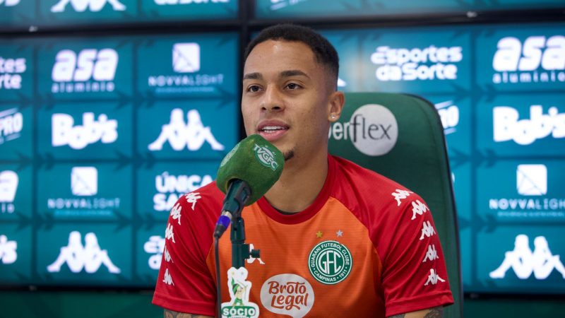 Guarani: Bruninho cita amadurecimento tático e convoca torcida contra o Mirassol