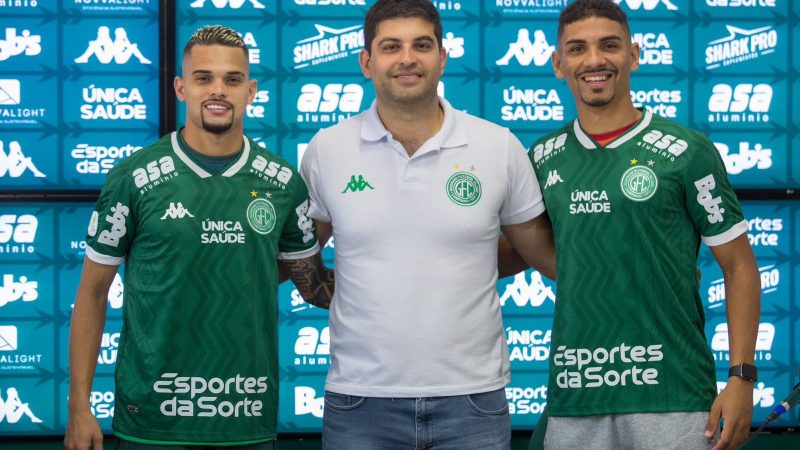 Guarani: Pablo Thomaz e Lucas Adell são apresentados e ficam à disposição