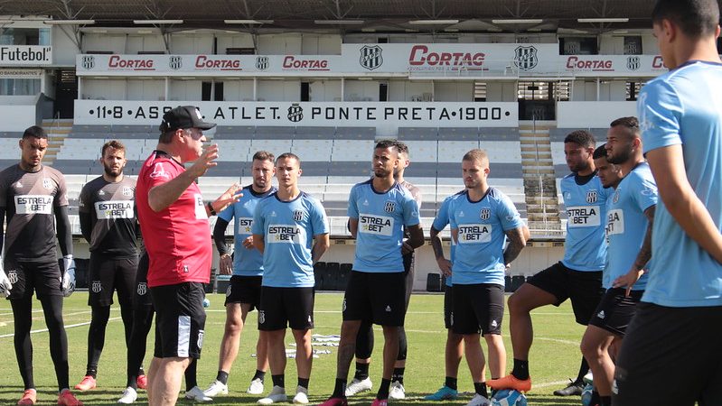 Ponte Preta: elenco abre semana de preparação enquanto espera definição sobre Pintado