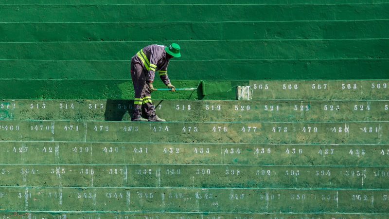 Guarani: além do gramado, clube inicia manutenção na pintura do Brinco de Ouro