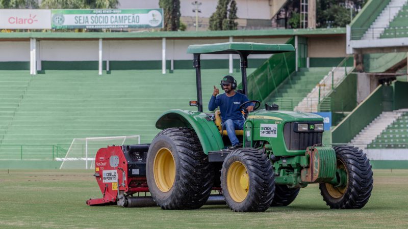 Guarani: diretoria inicia manutenção no Brinco de Ouro