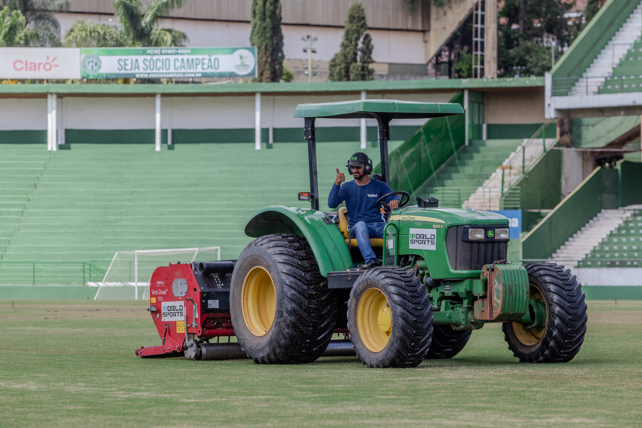 Guarani: diretoria inicia manutenção no Brinco de Ouro