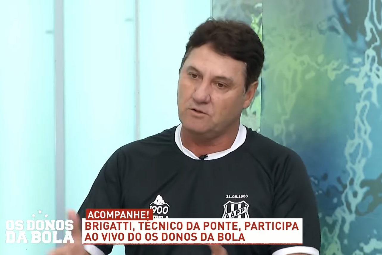 Ponte Preta: Brigatti lembra campanha de 2020 e promete “jogar contra o Palmeiras” em Barueri