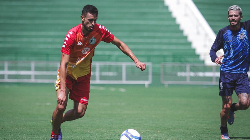 Guarani: primeiro teste com Régis e Luan Dias deixa Claudinei animado para Série B