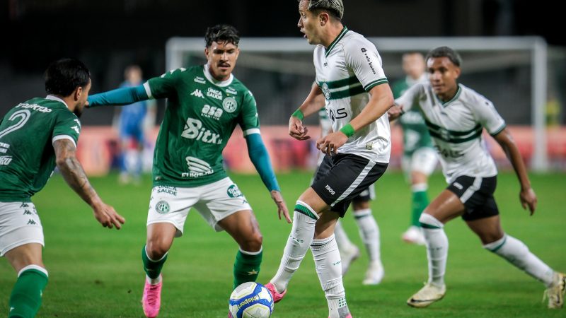 Coritiba 1×0 Guarani: mais efetivo, Coxa leva a melhor em duelo no Couto Pereira