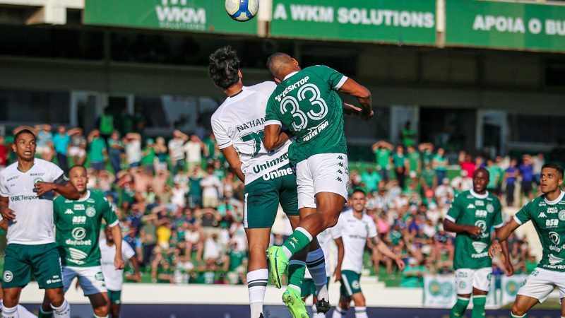 Guarani 2×3 Goiás: com um a mais, Bugre sofre virada nos acréscimos e aumenta jejum