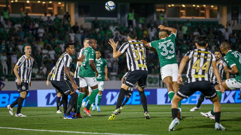 Guarani 1×1 Santos: Anderson Leite marca no fim e garante empate ao Bugre