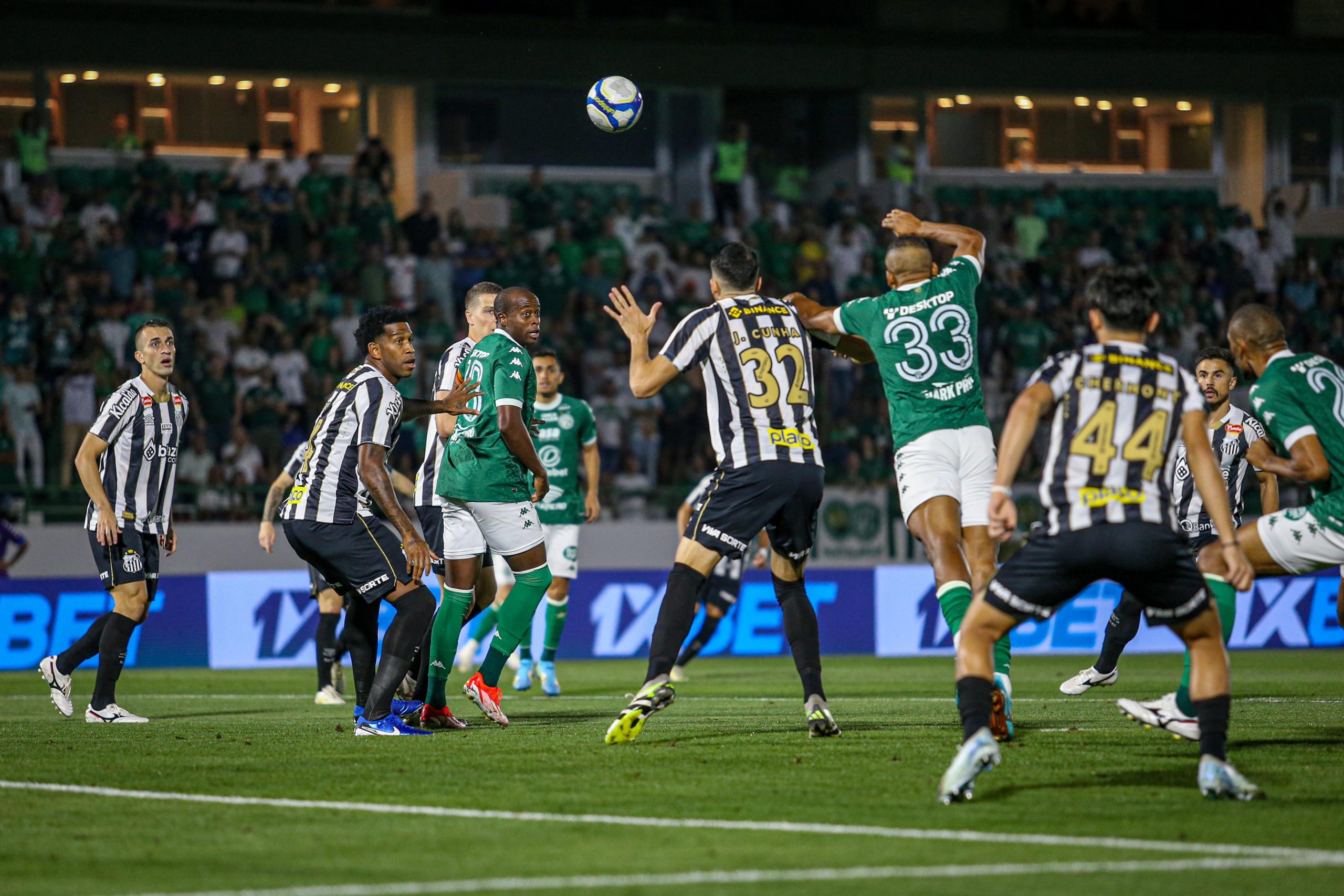 Guarani 1×1 Santos: Anderson Leite marca no fim e garante empate ao Bugre