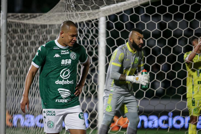 Guarani: sem marcar há cinco jogos, Caio Dantas vê artilharia da Série B ameaçada