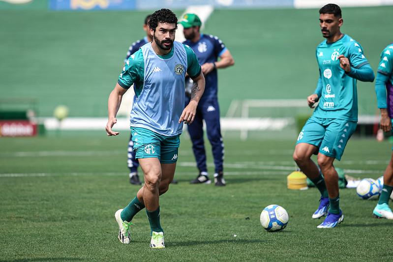 Guarani: Bruno Mendes completa transição física e está liberado para voltar aos jogos