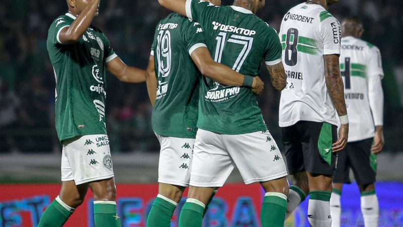 Guarani 2×1 Coritiba: vitória no Brinco confirma momento de reação