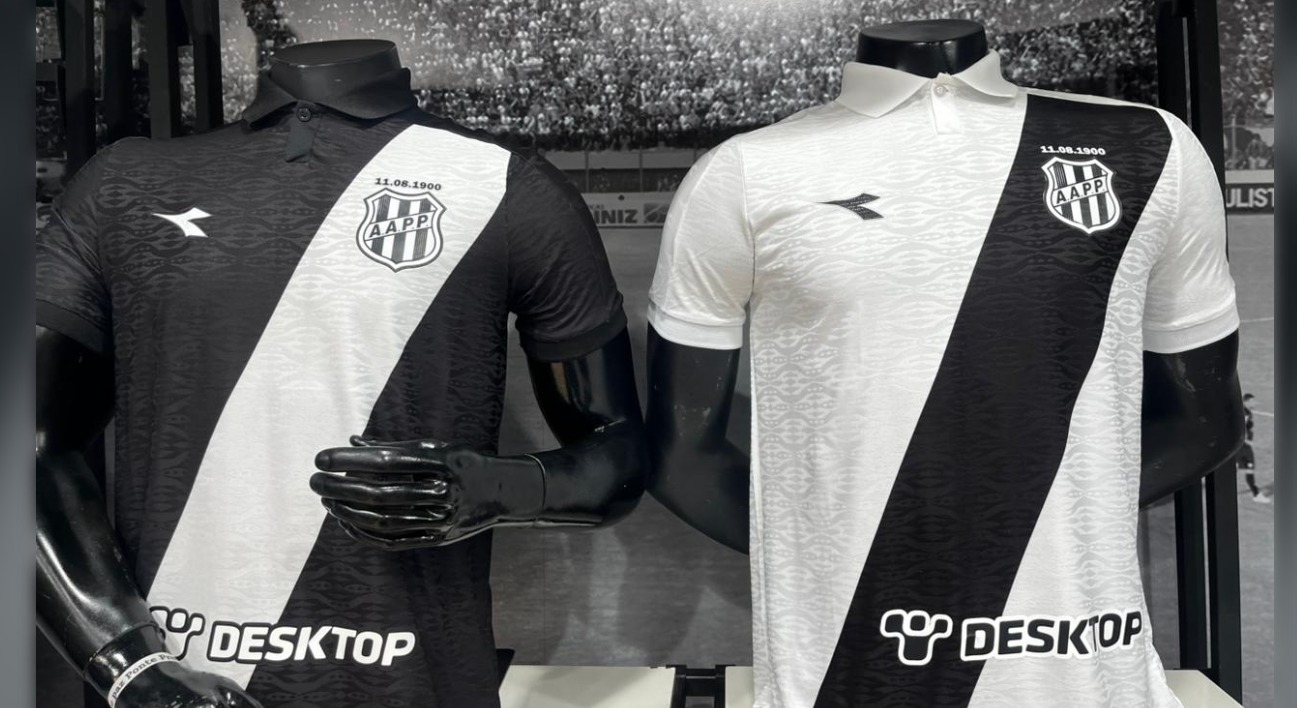Ponte Preta: diretoria anuncia novo uniforme para enfrentar o Santos