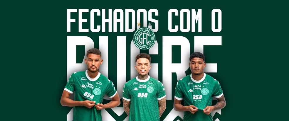 Guarani: diretoria oficializa mais três; veja quem falta ser anunciado