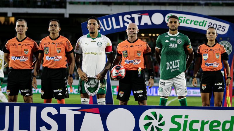 Guarani 1×4 Palmeiras: Verdão conquista 100ª vitória contra o Bugre com goleada