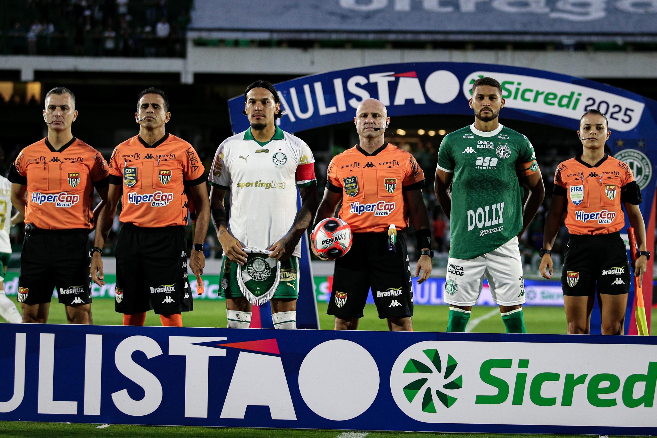 Guarani 1×4 Palmeiras: Verdão conquista 100ª vitória contra o Bugre com goleada