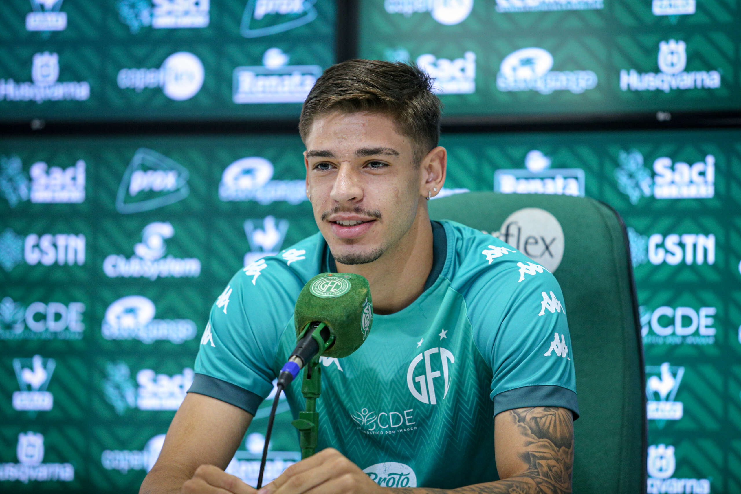 Guarani: Justen se recupera de gripe, mas Cicinho é dúvida na lateral direita