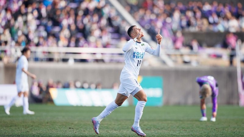 Por onde anda? Ex-Guarani estreia com gol no futebol japonês
