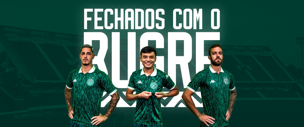 Guarani: diretoria oficializa três reforços para a Série C