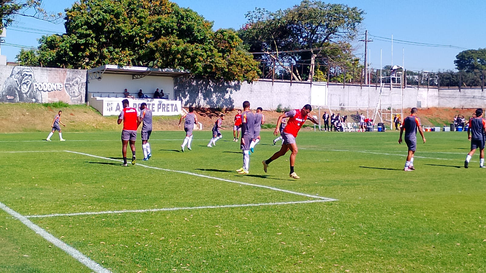 Ponte Preta: jogo-treino contra o XV termina com vitória e gol de chileno
