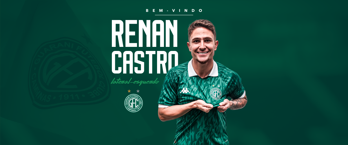 Guarani: diretoria oficializa contratação de novo lateral-esquerdo