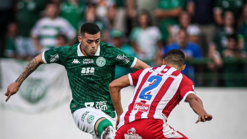 Guarani 1×1 Náutico: Alan Santos é expulso e empate adia sonho do acesso