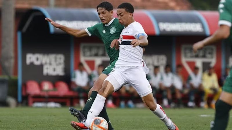 Guarani: primeira semifinal do sub-20 termina com vitória do São Paulo