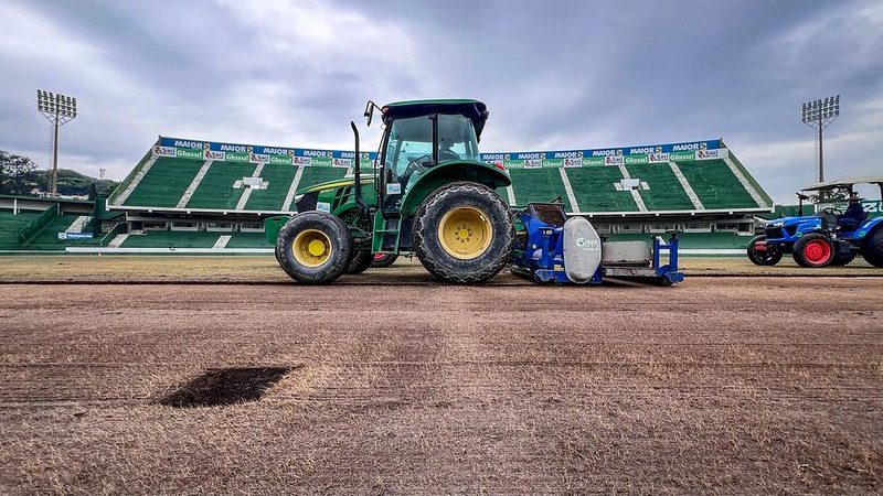 Guarani: reforma no gramado é finalizada e deixa Brinco disponível para o Paulistão