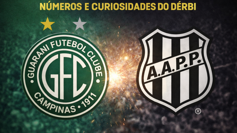 Guarani x Ponte: veja números e curiosidades do dérbi antes do 213º encontro
