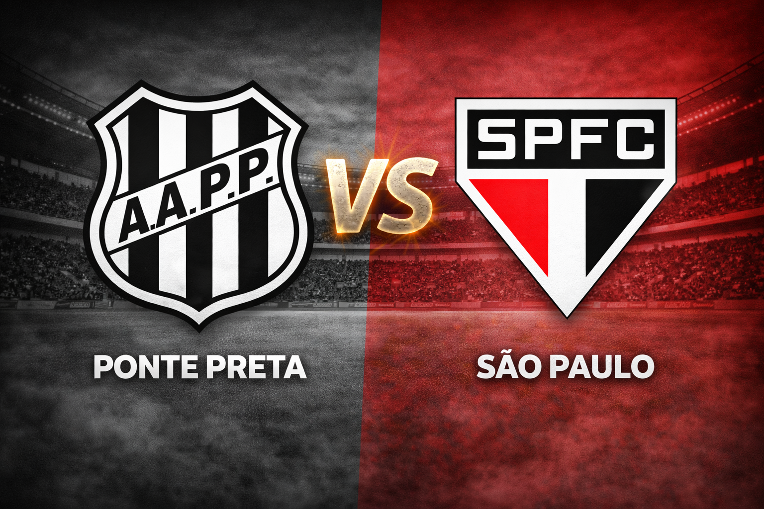 Ponte Preta x São Paulo: escalações prováveis, transmissão e histórico