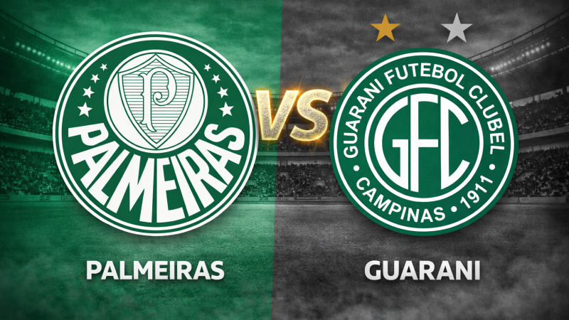 Palmeiras x Guarani: escalações prováveis, transmissão e histórico