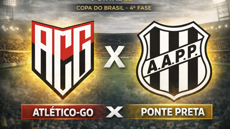 Atlético-GO x Ponte Preta: histórico, transmissão e escalações prováveis