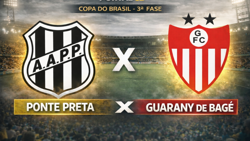 Ponte Preta x Guarany de Bagé: histórico, transmissão e escalações prováveis