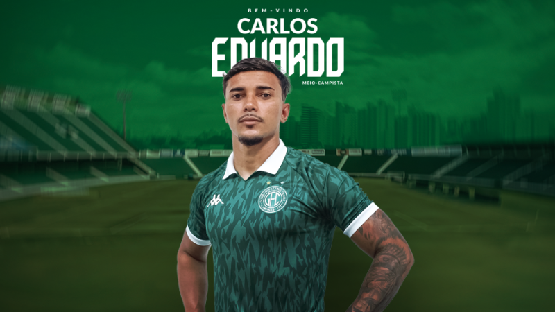 Guarani: clube oficializa contratação de Carlos Eduardo, ex-Capivariano