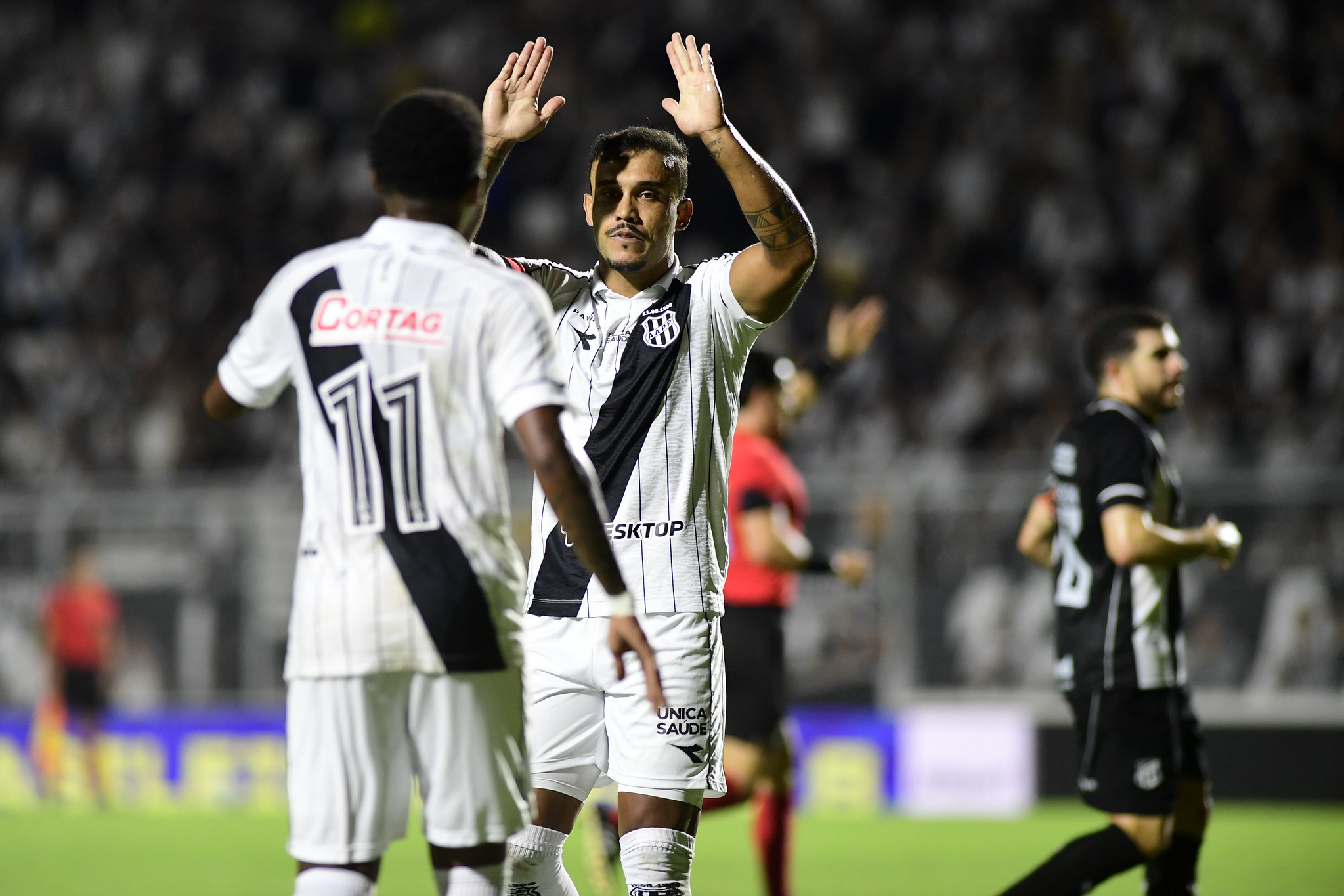 Ponte Preta: Pottker evolui em recuperação e pode voltar ao time contra o Londrina