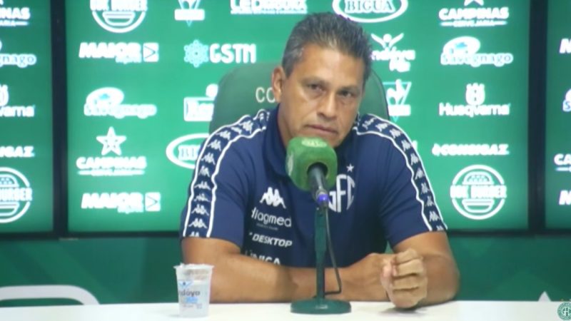 Guarani: após vitória, Elio Sizenando ganha sobrevida e celebra respiro contra a pressão