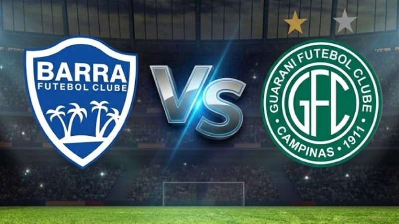 Barra x Guarani: histórico, transmissão e escalações prováveis