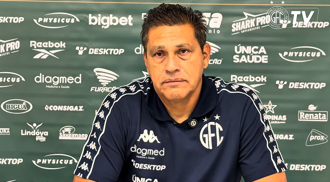 Guarani: Elio Sizenando admite atuação ruim e cobra reação contra o Figueirense
