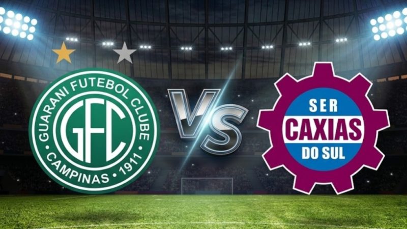 Guarani x Caxias: histórico, transmissão e escalações prováveis