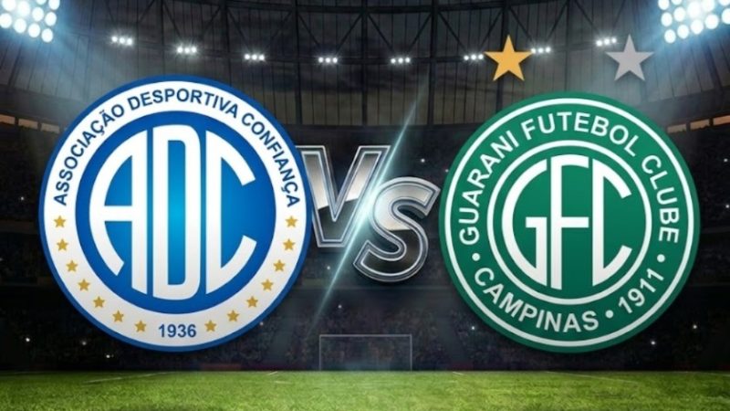 Confiança x Guarani: histórico, transmissão e escalações prováveis