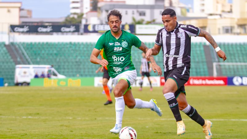 Figueirense 1×1 Guarani: Caíque França brilha, Ynaiã marca no fim e Bugre busca empate com um a menos