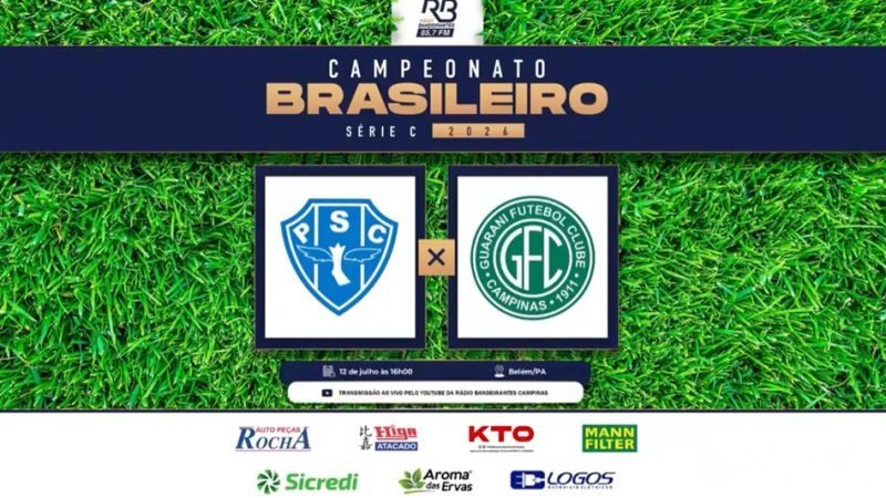 Paysandu x Guarani: histórico, transmissão e escalações prováveis